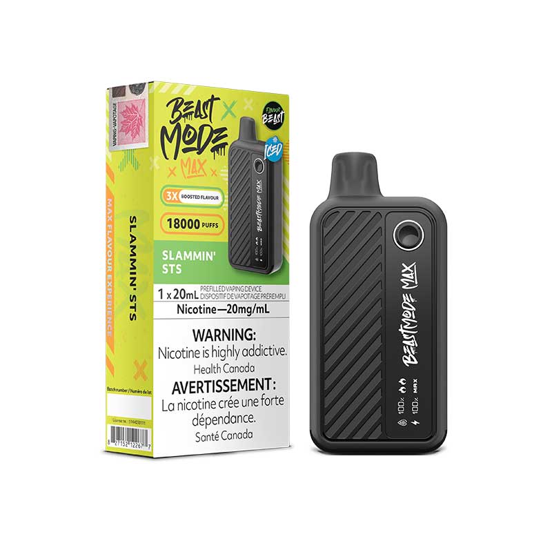 Flavour Beast Beast Mode Max 18K Disposable - Slammin' STS - Bay Vape Canada