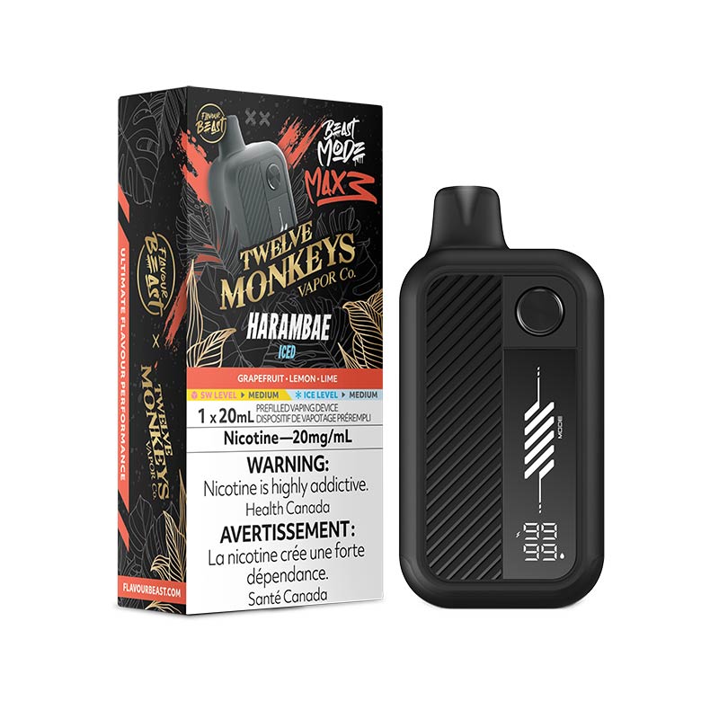 Flavour Beast Beast Mode Max 3 Disposable - Harambae Iced (MB)