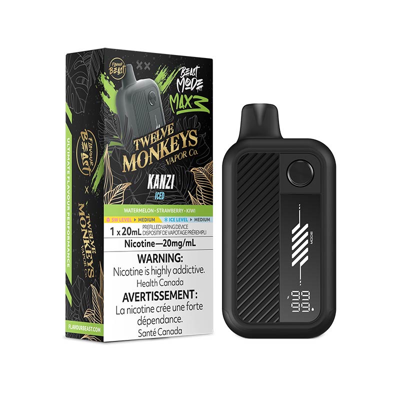 Flavour Beast Beast Mode Max 3 Disposable - Kanzi Iced (ON)