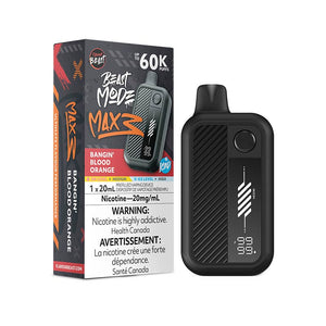 Flavour Beast Beast Mode Max 3 Disposable - Bangin' Blood Orange Iced (ON) - Bay Vape
