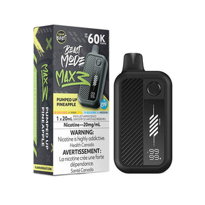 Flavour Beast Beast Mode Max 3 Disposable - Pumped Up Pineapple Iced (ON) - Bay Vape