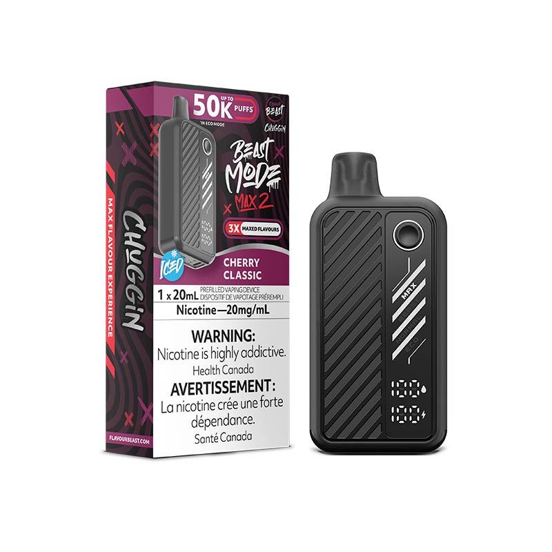 Flavour Beast Beast Mode Max 2 Disposable - Cherry Classic (ON) - Bay Vape