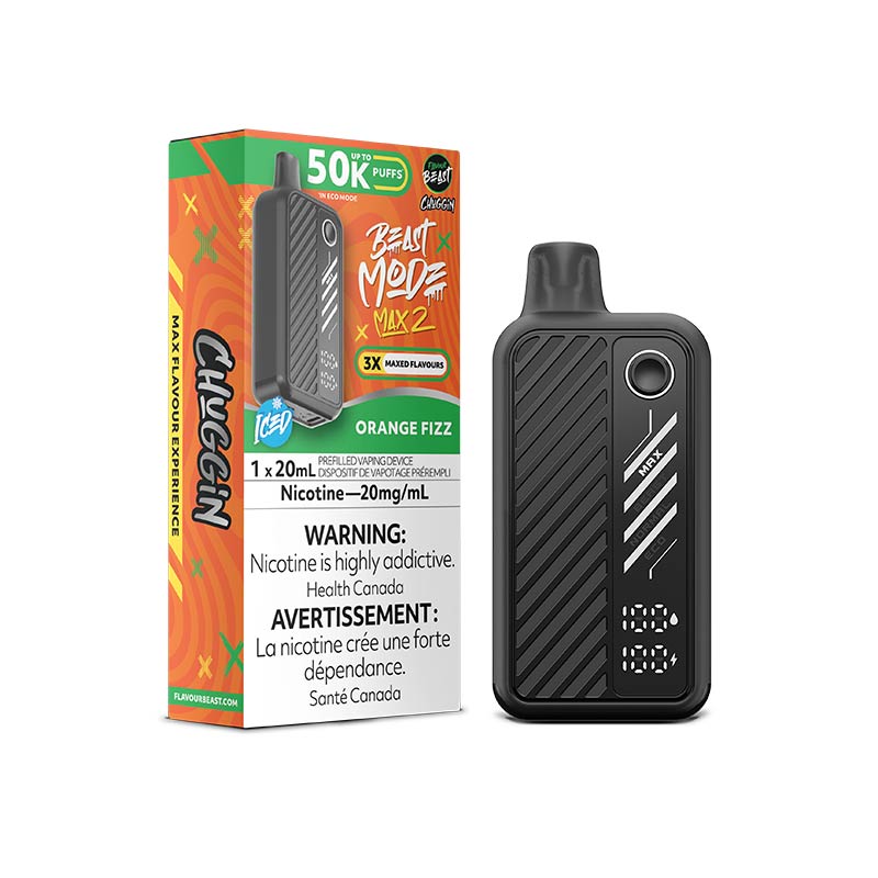 Flavour Beast Beast Mode Max 2 Disposable - Orange Sparkle - Bay Vape