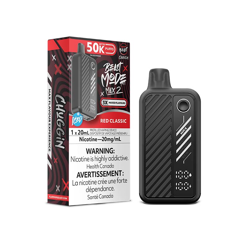 Flavour Beast Beast Mode Max 2 Disposable - Red Classic (ON) - Bay Vape