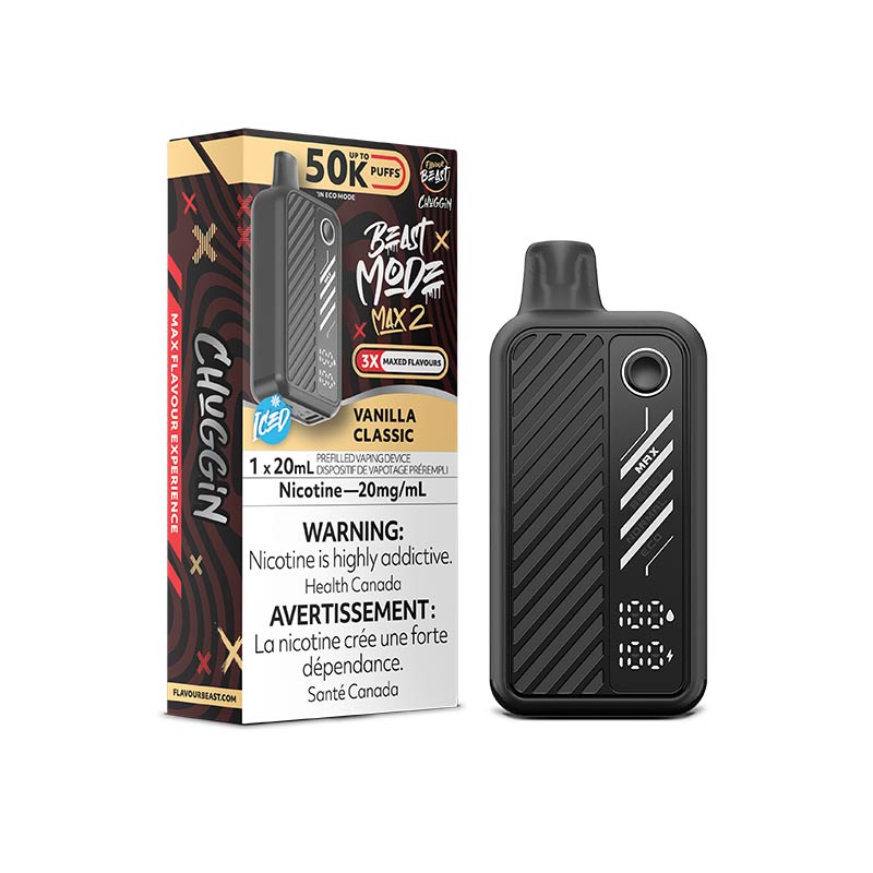 Flavour Beast Beast Mode Max 2 Disposable - Vanilla Classic (ON) - Bay Vape