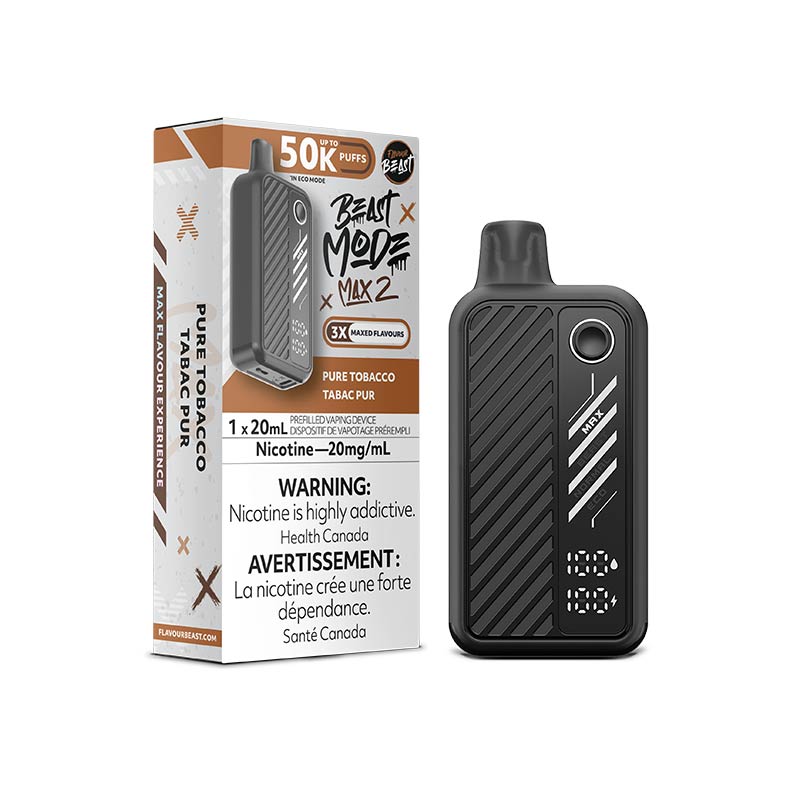 Flavour Beast Beast Mode Max 2 Disposable - Pure Tobacco (NB) - Bay Vape