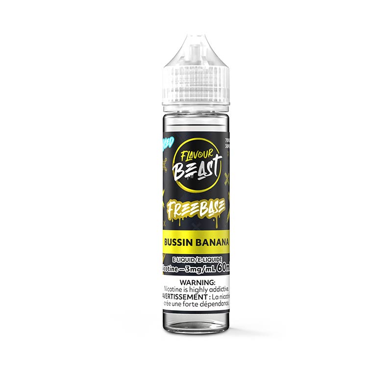 Bussin Banana Iced By Flavour Beast E-Liquid (ON)