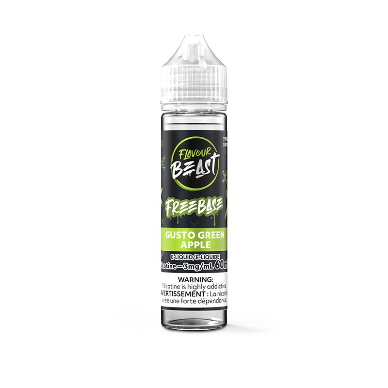 Gusto Green Apple By Flavour Beast E-Liquid (ON) - Bay Vape