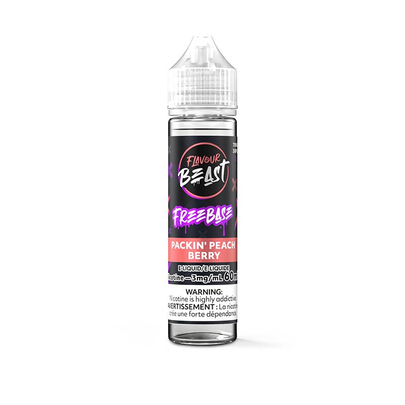 Packin' Peach Berry By Flavour Beast E-Liquid - Bay Vape