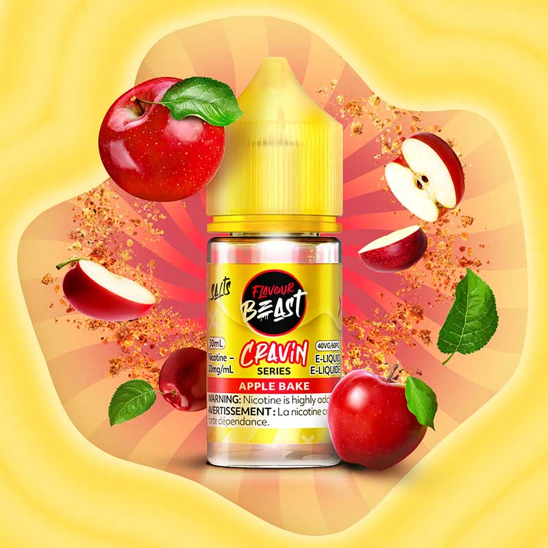 Flavour Beast E-Liquid Cravin - Apple Bake (MB) - Bay Vape