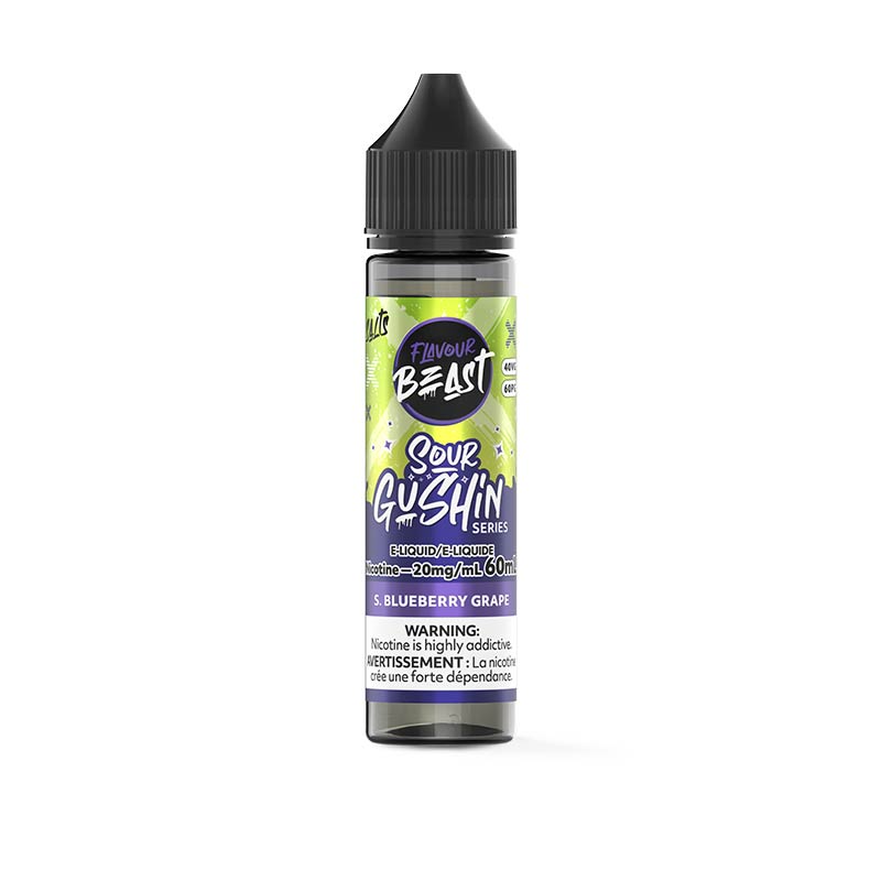 Gushin S. Blueberry Grape Salt by Flavour Beast E-Liquid (AB) - Bay Vape