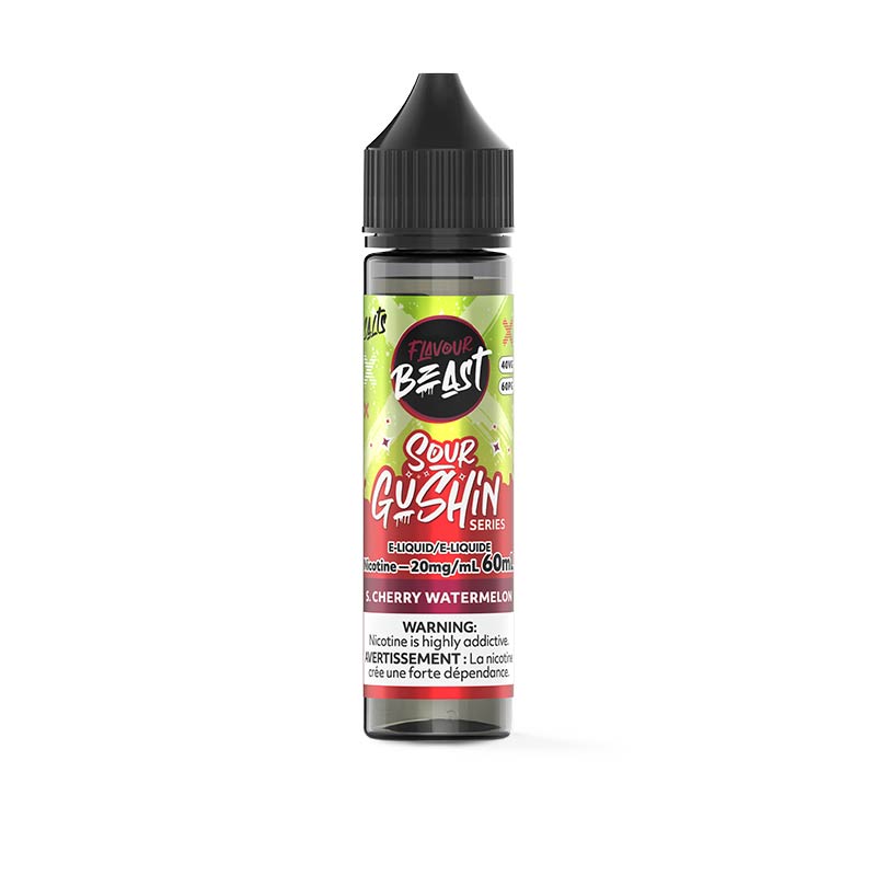 Gushin S. Cherry Watermelon Salt by Flavour Beast E-Liquid (AB) - Bay Vape