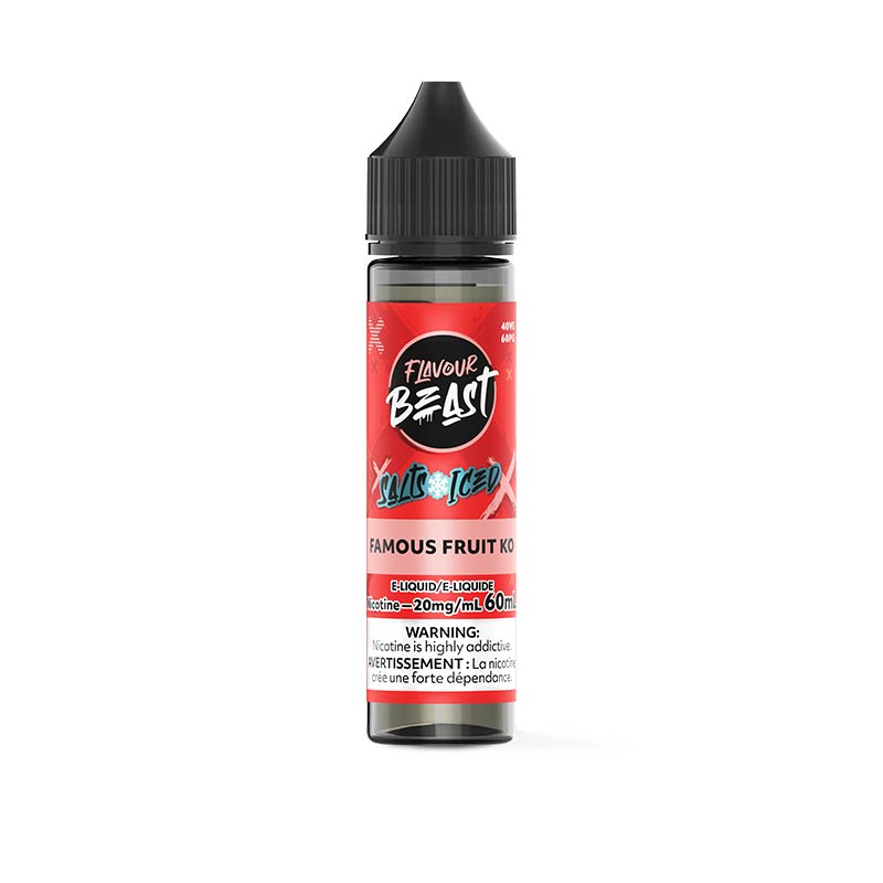 Famous Fruit KO Iced Salt by Flavour Beast E-Liquid - Bay Vape Canada
