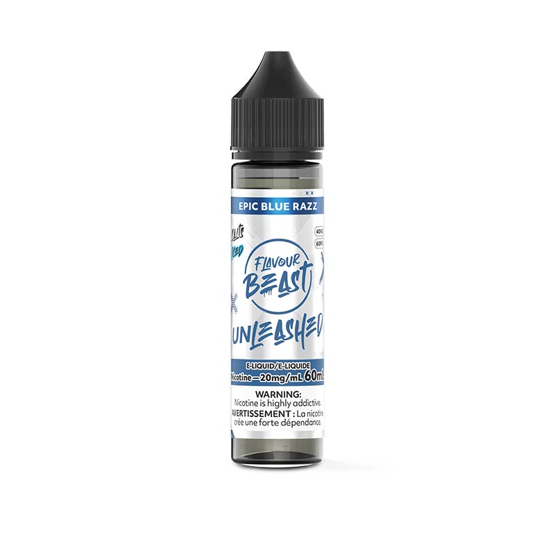 Flavour Beast E-Liquid Unleashed - Epic Blue Razz Iced (AB) - Bay Vape