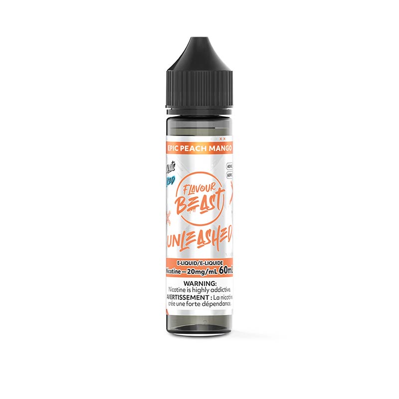 Flavour Beast E-Liquid Unleashed - Epic Peach Mango Iced - Bay Vape Canada