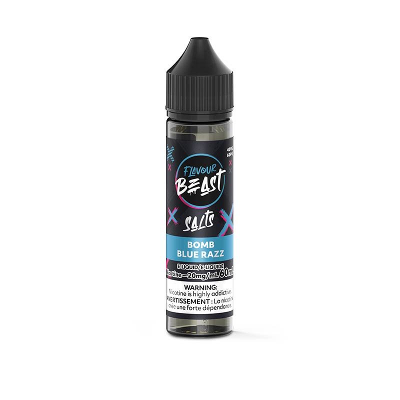 Bomb Blue Razz Salt by Flavour Beast E-Liquid - Bay Vape Canada
