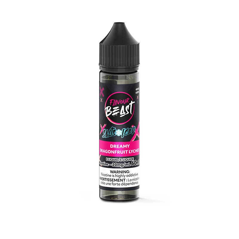 Dreamy Dragonfruit Lychee Iced Salt by Flavour Beast E-Liquid - Bay Vape Canada