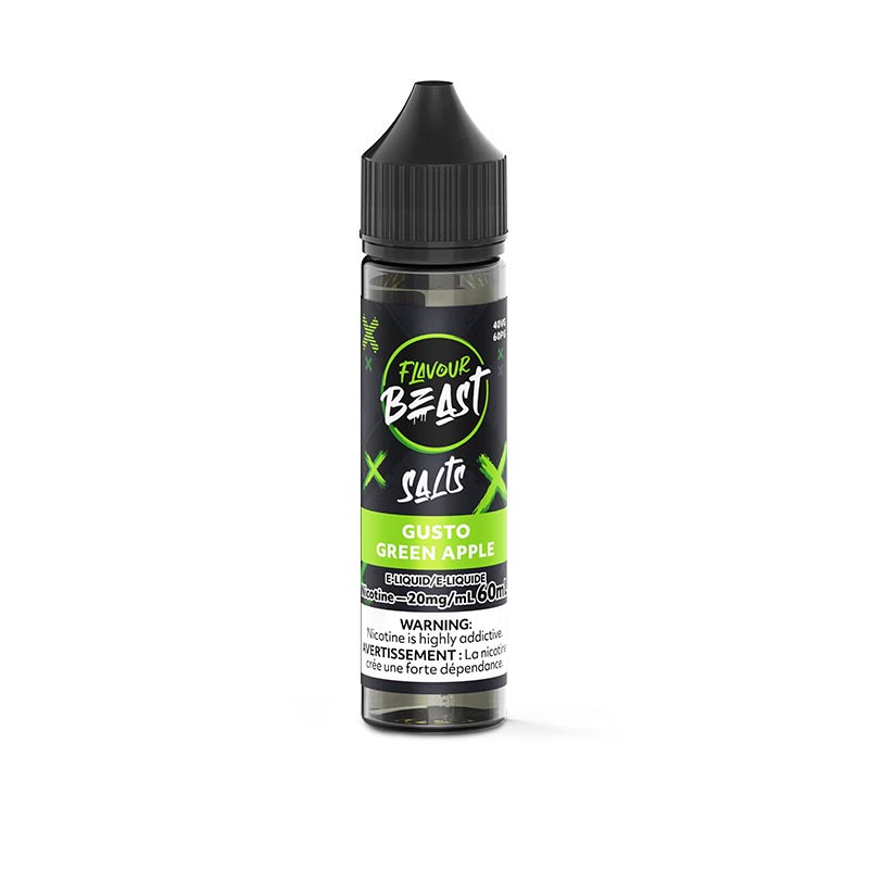 Gusto Green Apple Salt by Flavour Beast E-Liquid (MB)