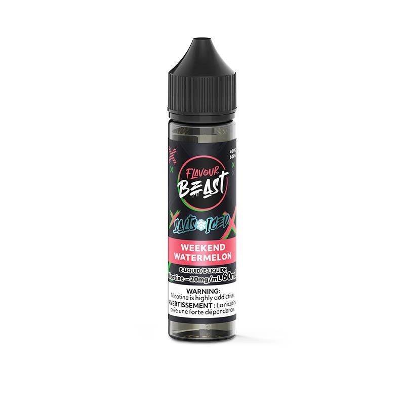 Weekend Watermelon Iced Salt by Flavour Beast E-Liquid - Bay Vape Canada