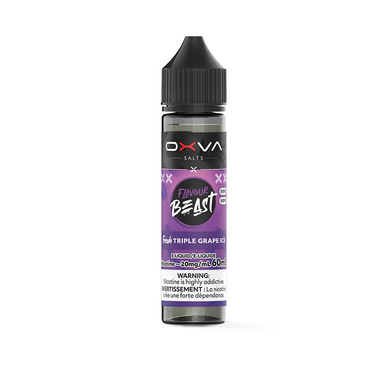 Fresh Triple Grape Ice Salt by Flavour Beast X OXVA E-Liquid - Bay Vape