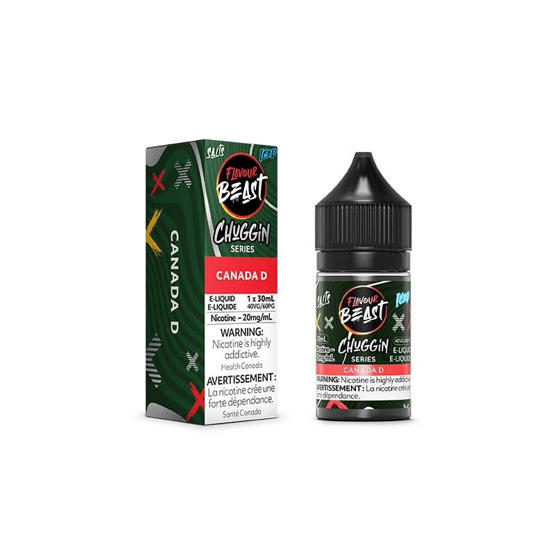 Chuggin Canada D Iced Salt by Flavour Beast E-Liquid - Bay Vape Canada