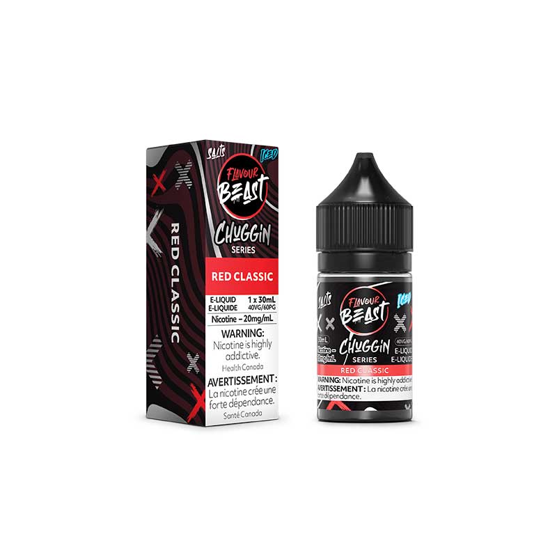 Chuggin Red Classic Iced Salt by Flavour Beast E-Liquid - Bay Vape Canada