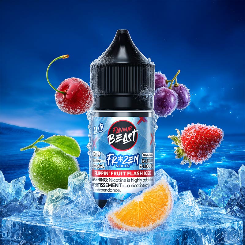 Flippin' Fruit Flash Iced by Flavour Beast E-Liquid - Frozen (ON)