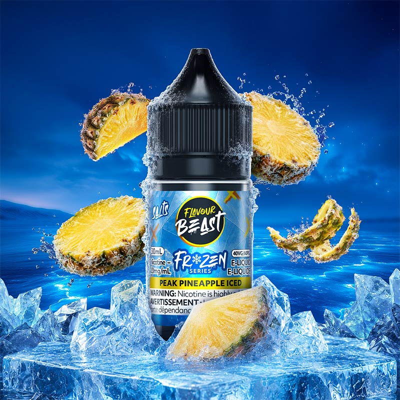 Peak Pineapple Iced by Flavour Beast E-Liquid - Frozen (ON)