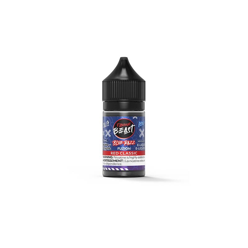 Blue Razz Fuzion Red Classic (Iced) by Flavour Beast Salt (ON)