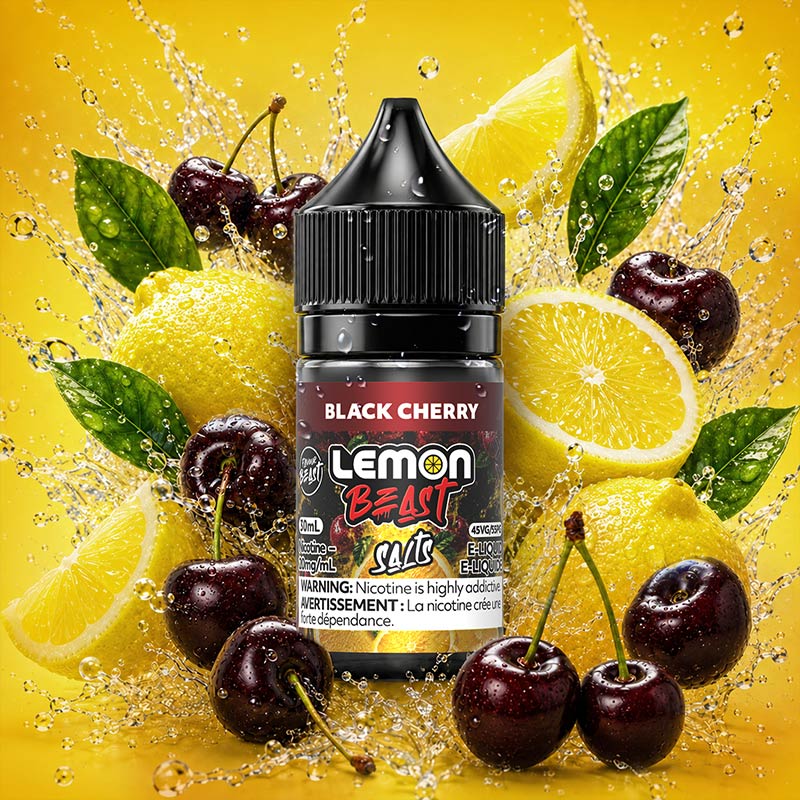Black Cherry Lemon Salt by Flavour Beast E-Liquid (ON) - Bay Vape