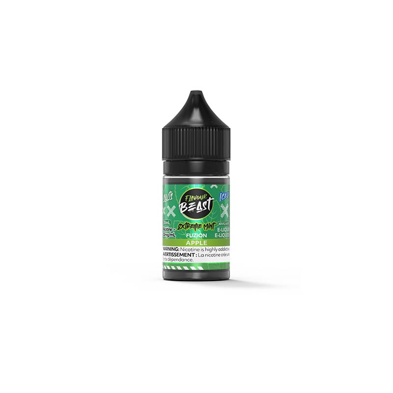 Extreme Mint Fuzion Apple (Iced) by Flavour Beast Salt (ON) - Bay Vape
