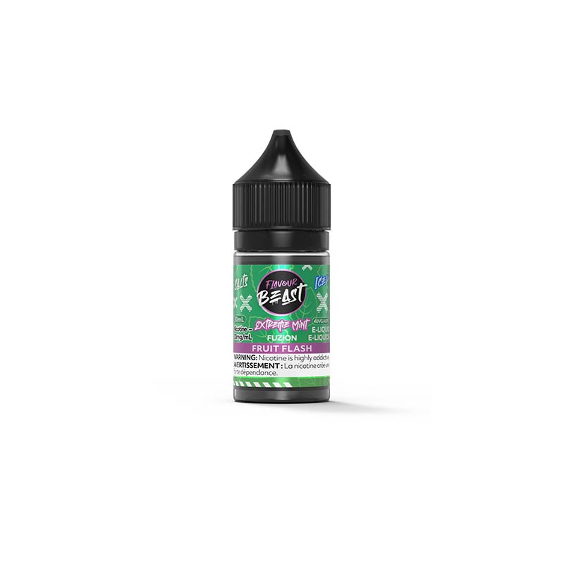 Extreme Mint Fuzion Fruit Flash (Iced) by Flavour Beast Salt (ON) - Bay Vape
