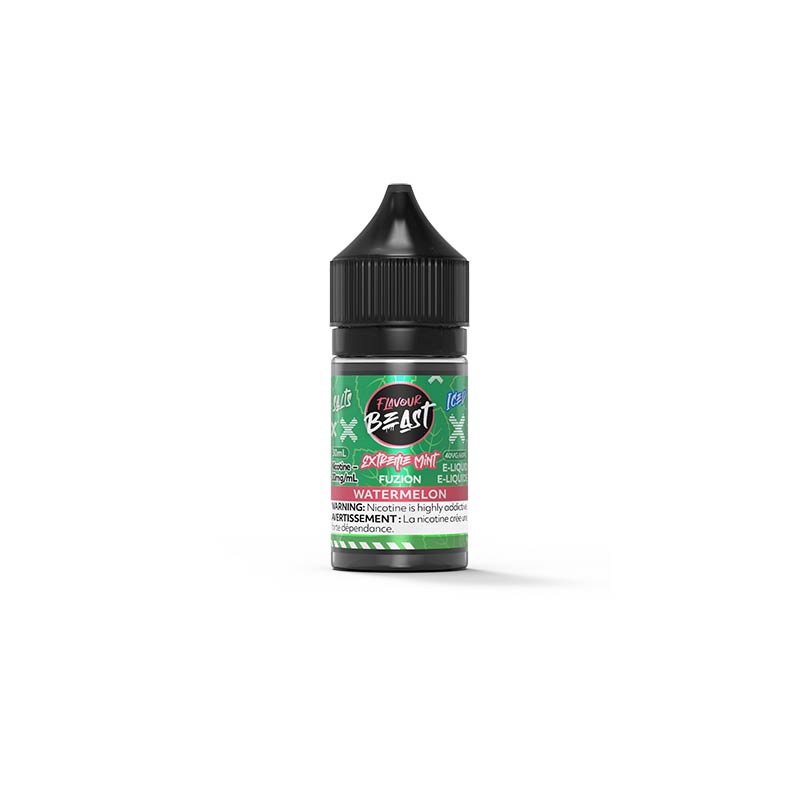 Extreme Mint Fuzion Watermelon (Iced) by Flavour Beast Salt (ON) - Bay Vape