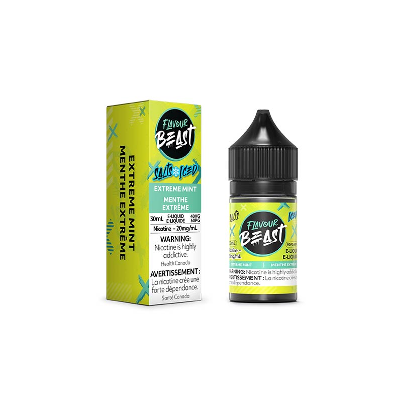 Extreme Mint Iced Salt by Flavour Beast E-Liquid - Bay Vape Canada