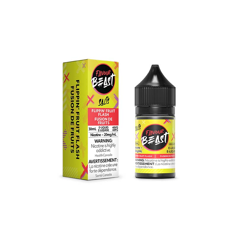 Flippin' Fruit Flash Salt by Flavour Beast E-Liquid - Bay Vape Canada
