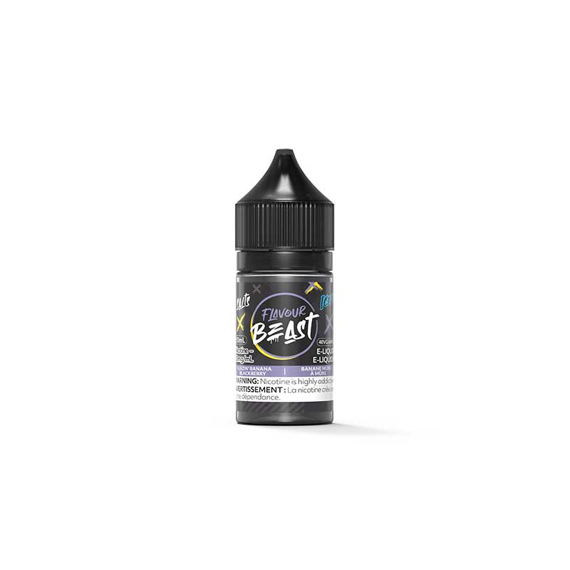 Blazin' Banana Blackberry Iced Salt by Flavour Beast E-Liquid - Bay Vape Canada