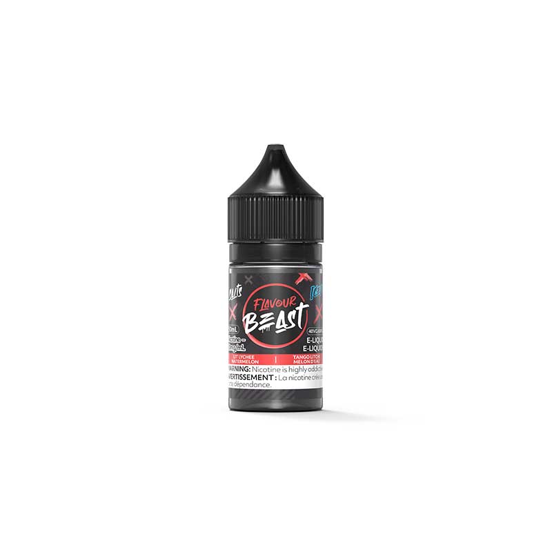 Lit Lychee Watermelon Iced Salt by Flavour Beast E-Liquid - Bay Vape Canada