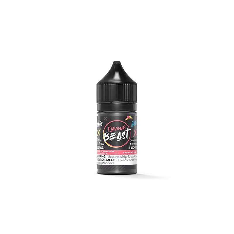 STR8 UP Strawberry Banana Iced Salt by Flavour Beast E-Liquid - Bay Vape Canada