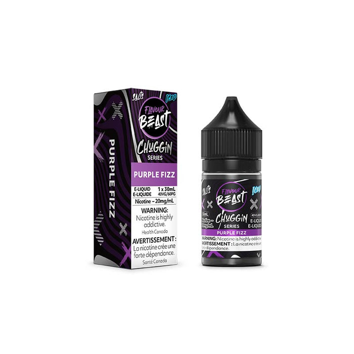 Chuggin Purple Fizz Iced Salt by Flavour Beast E-Liquid (ON)