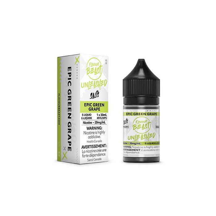 Flavour Beast E-Liquid Unleashed - Epic Green Grape (ON)