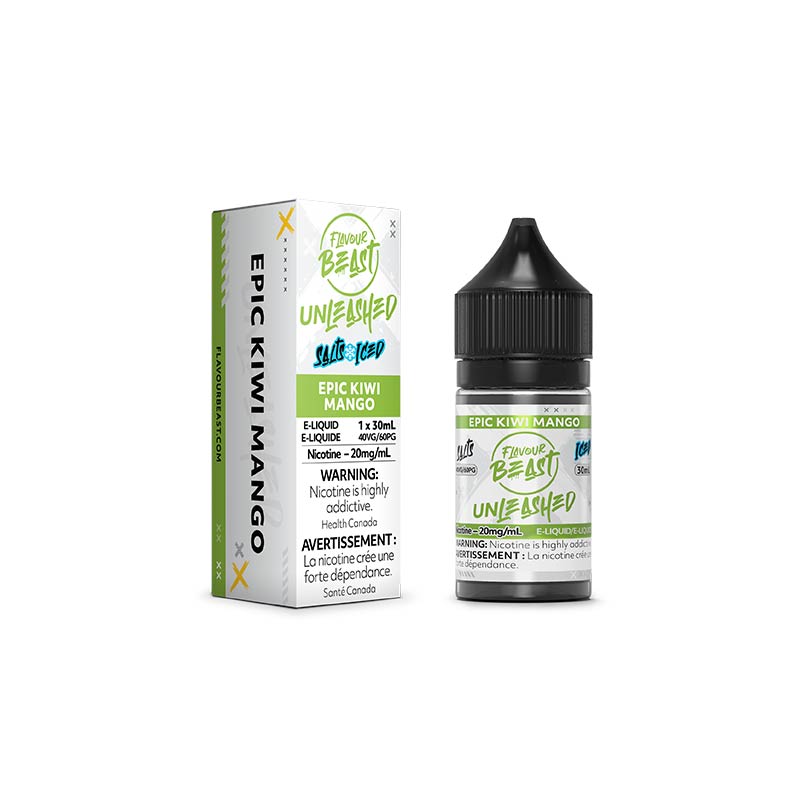 Flavour Beast E-Liquid Unleashed - Epic Kiwi Mango Iced (ON)