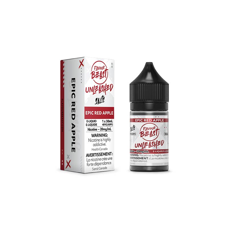 Flavour Beast E-Liquid Unleashed - Epic Red Apple (ON) - Bay Vape