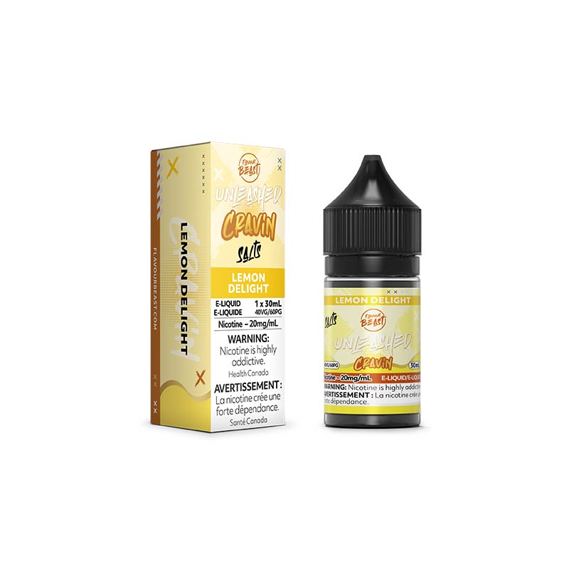 Lemon Delight Salt by Flavour Beast E-Liquid Unleashed Cravin (ON) - Bay Vape