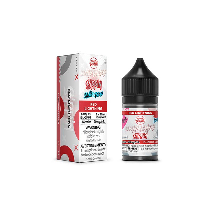 Red Lightning Salt by Flavour Beast E-Liquid Unleashed Sippin