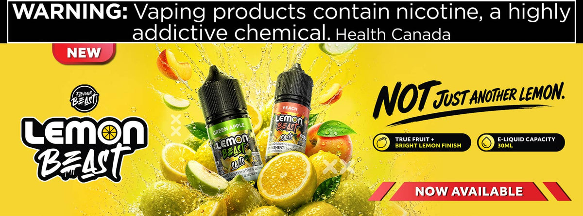 Flavour Beast Lemon Beast E-Liquid - Bay Vape