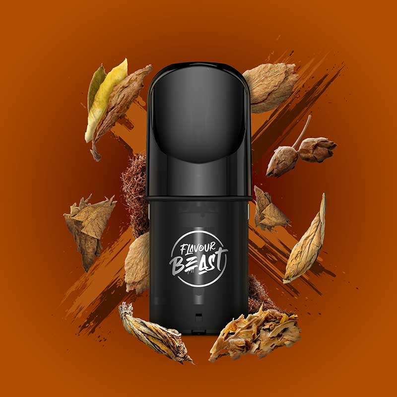 Flavour Beast Pod Pack - Pure Tobacco - Bay Vape Canada
