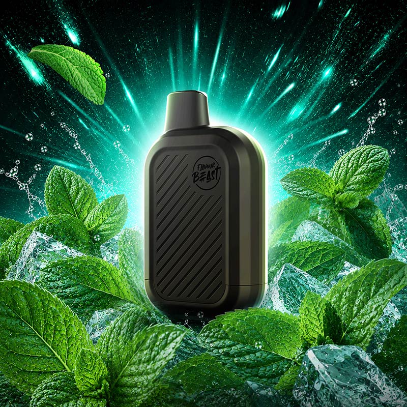 Flavour Beast SIX Disposable - Extreme Mint Iced (MB) - Bay Vape