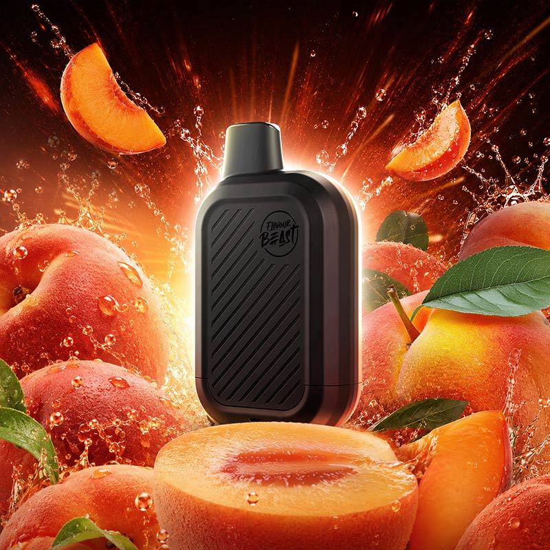 Flavour Beast SIX Disposable - Jumpin' Juicy Peach (MB) - Bay Vape