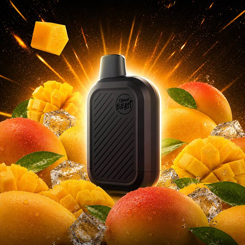 Flavour Beast SIX Disposable - MVP Mango Iced (MB) - Bay Vape
