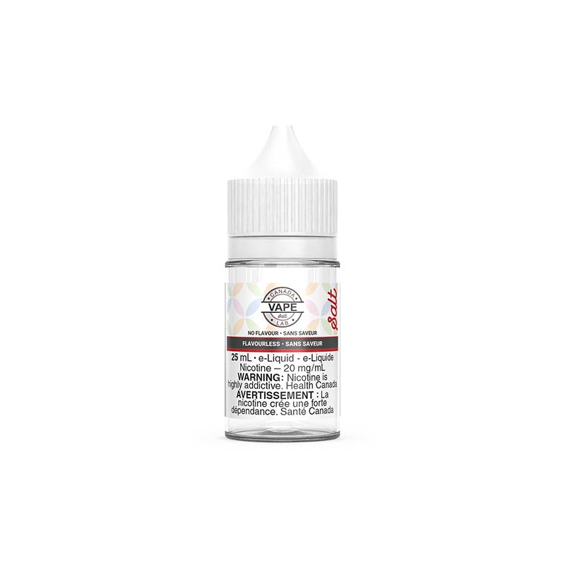 Flavourless by Canada Vape Lab Salt Shortfilled 25mL (QC) - Bay Vape